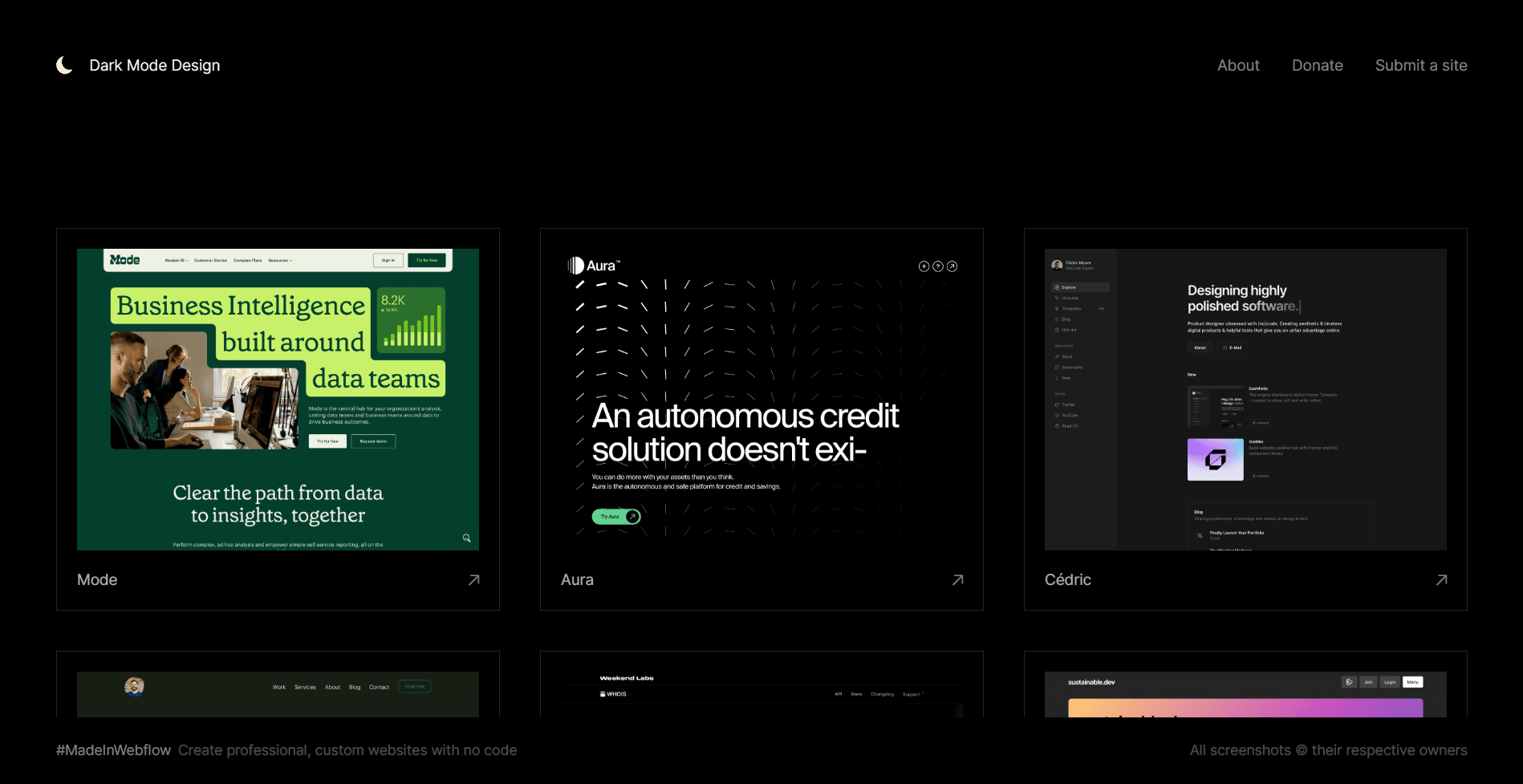 Dark Mode Design